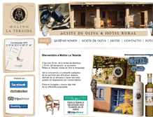 Tablet Screenshot of molinolatebaida.com